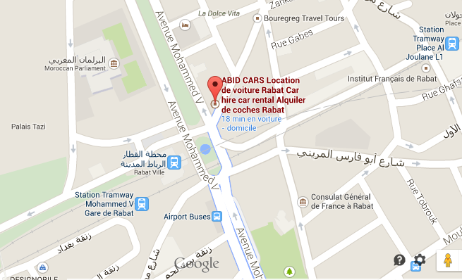 Abidcars office map