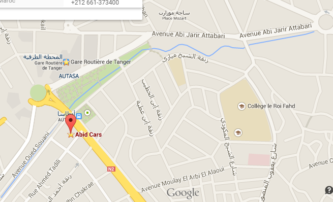 Abidcars office map